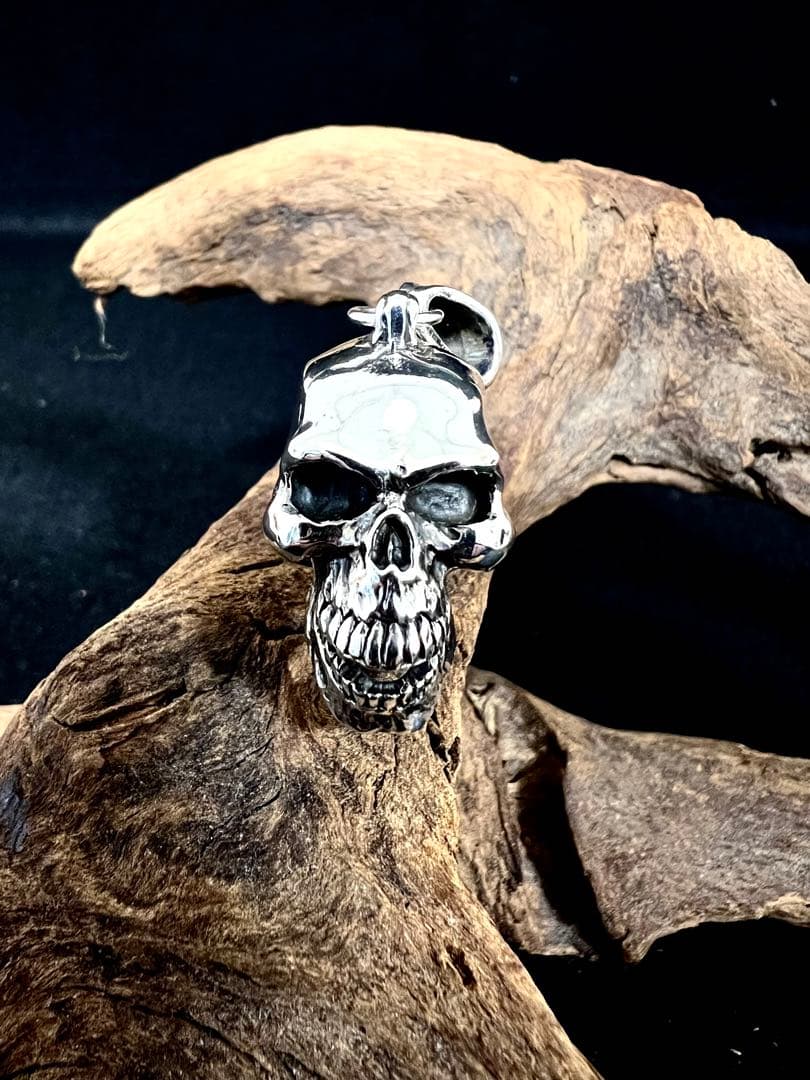 CRAZY PIG クレイジーピッグLarge Skull Hinged