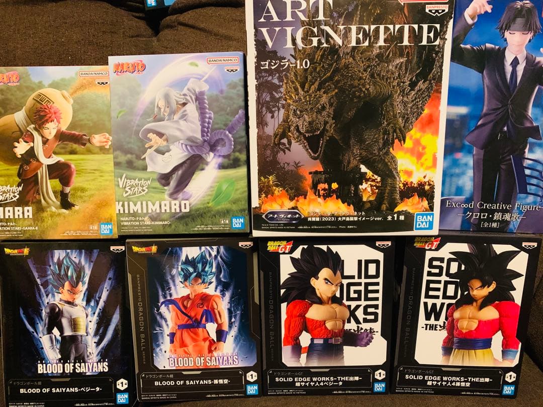 110 ドラゴンボール　ハンター×ハンター ゴジラ　悟空　ベジータ　クロロ