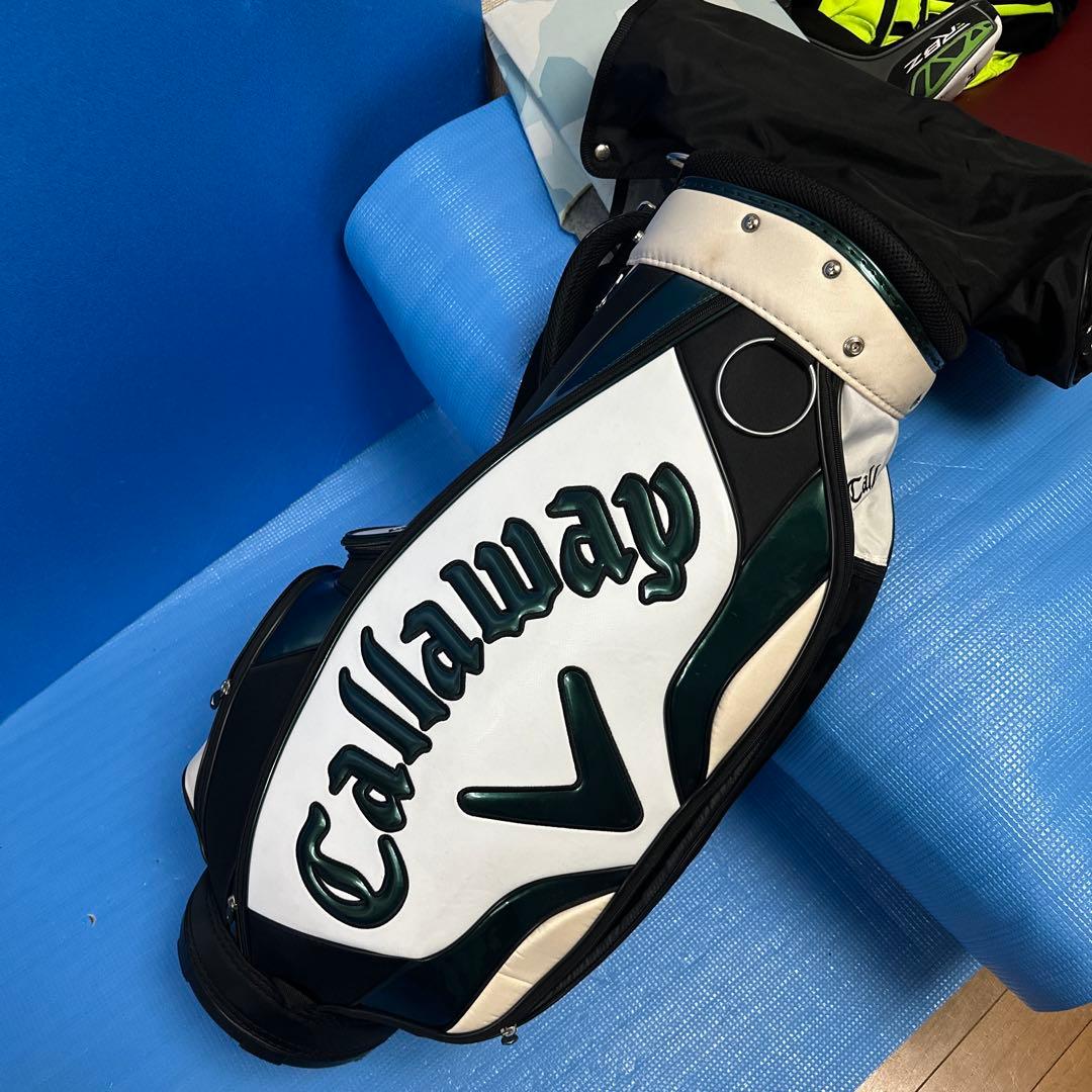 Callaway キャディバッグ ホワイト グリーン