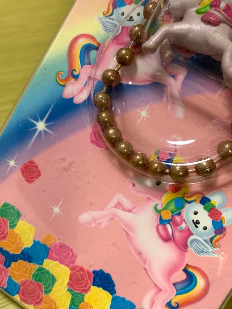 サンリオハローキティ・ウィングピースストラップ・女神・ユニコーン・レインボー