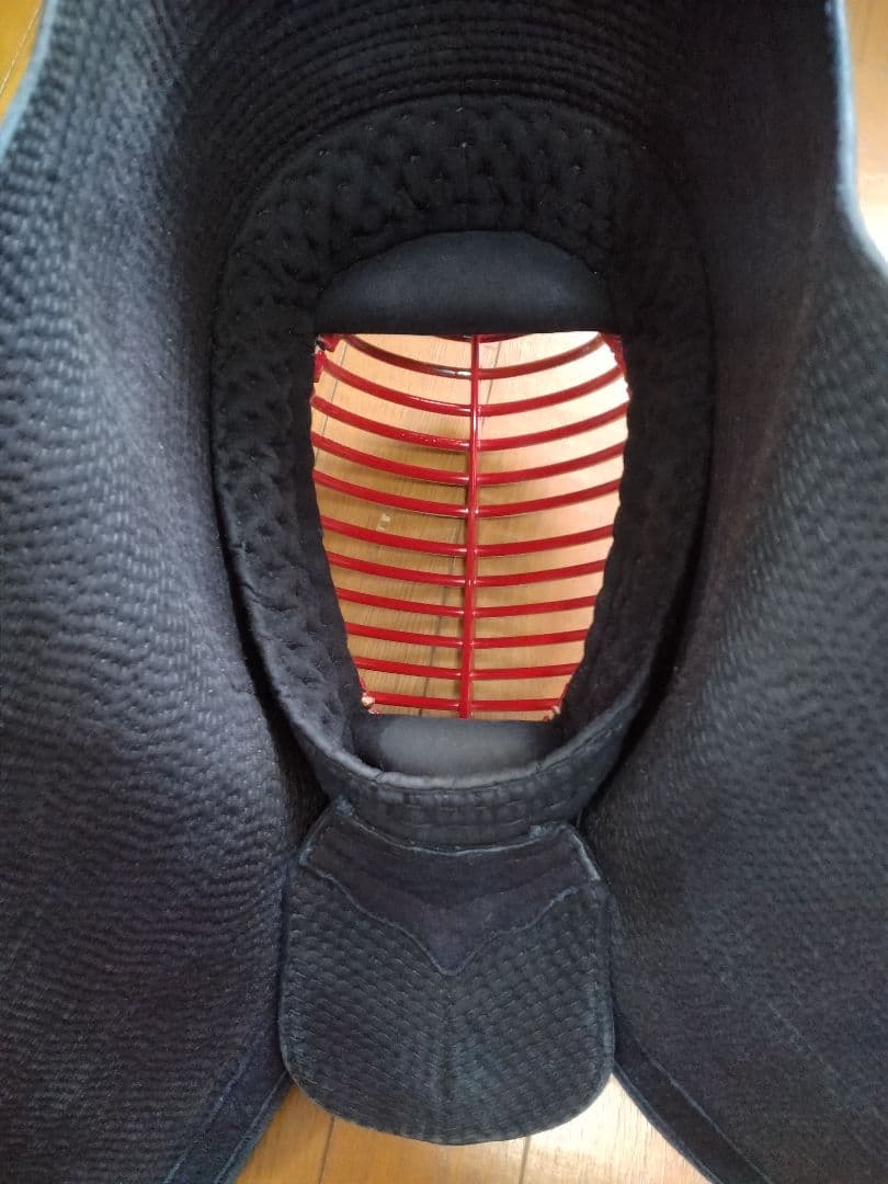 剣道 西都面70 顎ヘリ紺鹿革