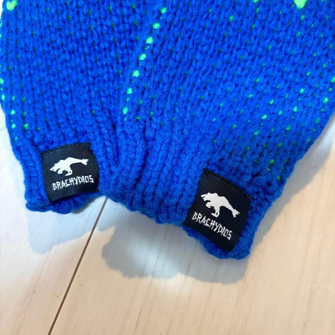 モンハン 大狩猟展 剛拳爆砕！ブラキディオスのニット帽&ミトン大阪限定　Lサイズ