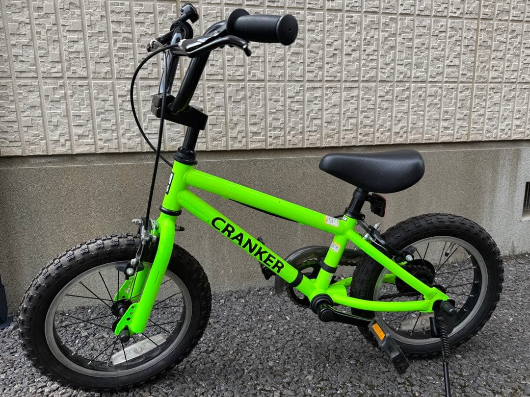 CRANKER 幼児用自転車 14インチ グリーン