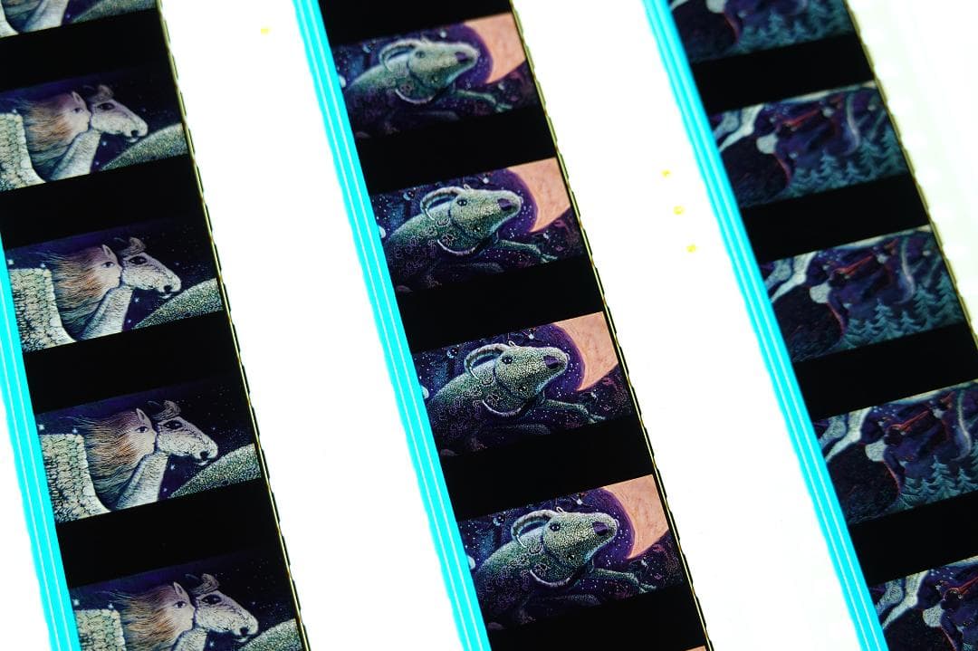 ジブリ映画フィルム　魔女の宅急便　ウルスラの絵６枚セット