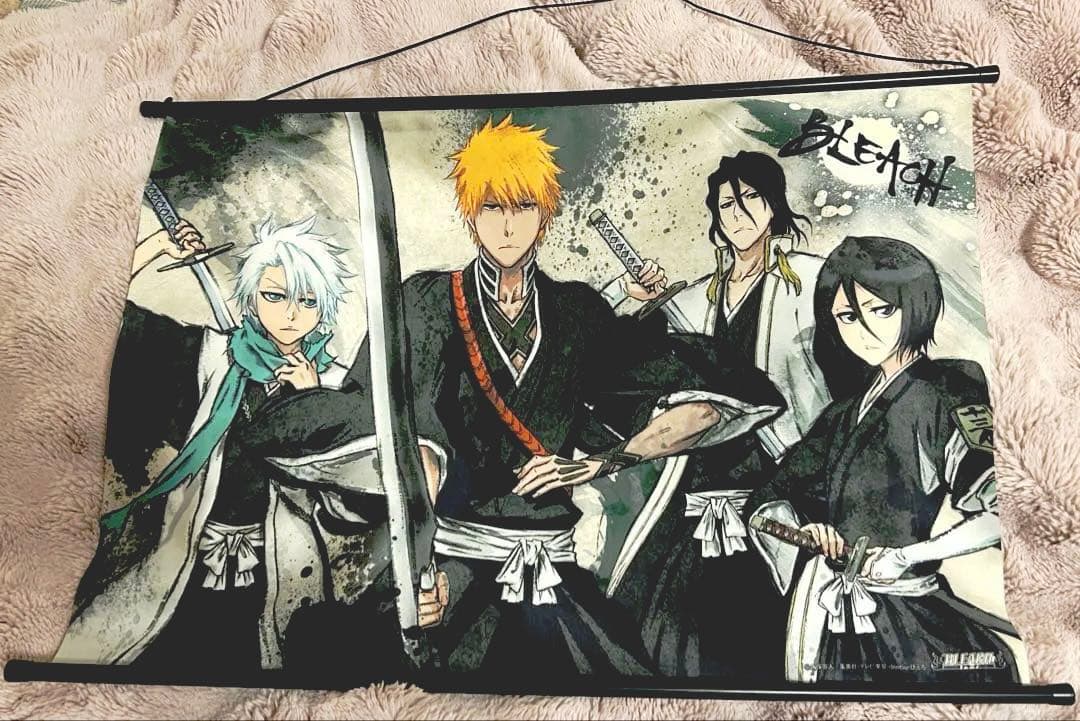 BLEACH タペストリー 一護 白哉 ルキア 日番谷
