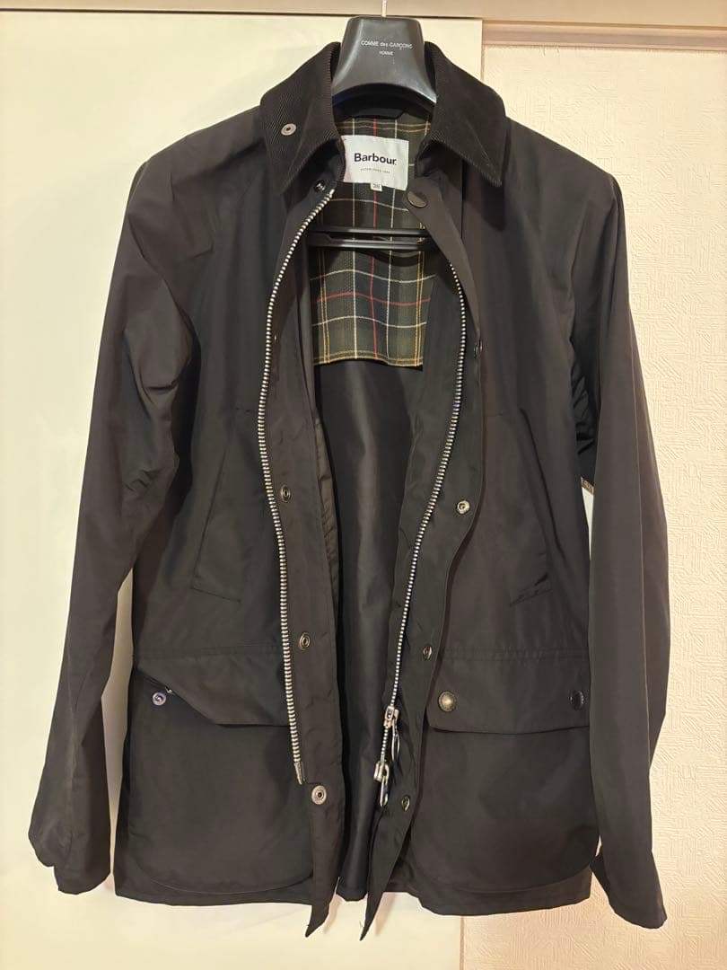 【期間限定出品】Barbour ブラック BEDALE CLASSIC FIT