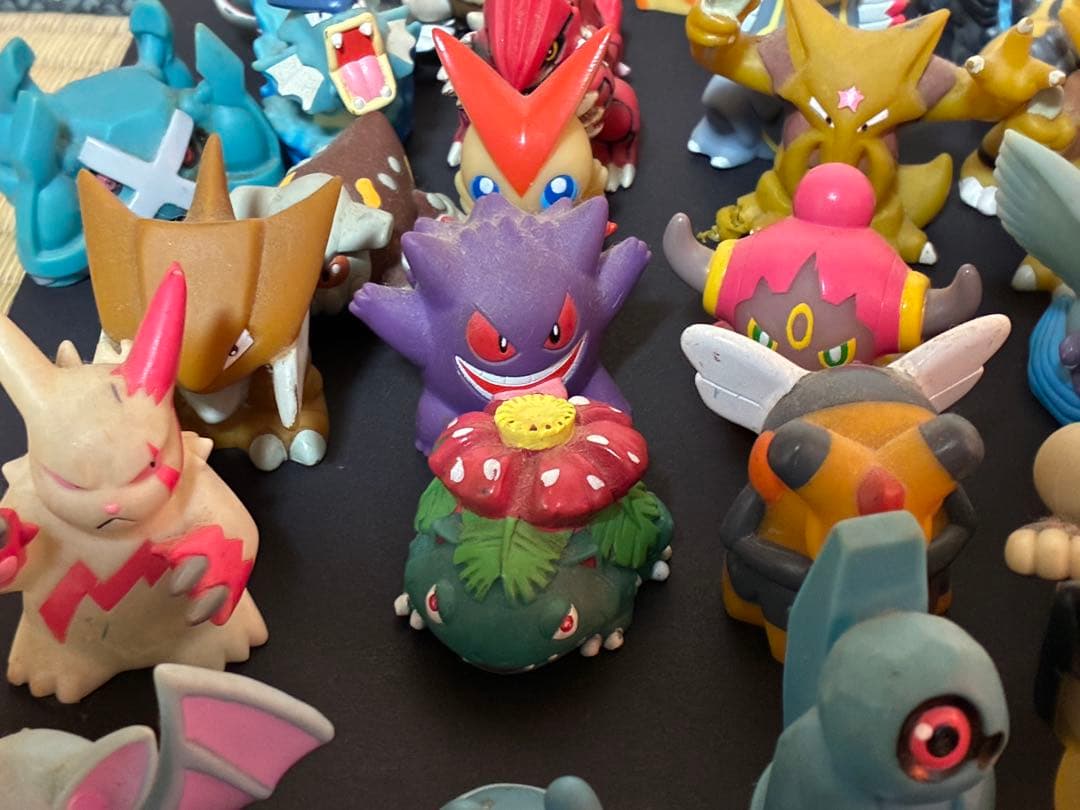 【値下げ】レトロ　希少　ポケモンキッズ 指人形　70体セット