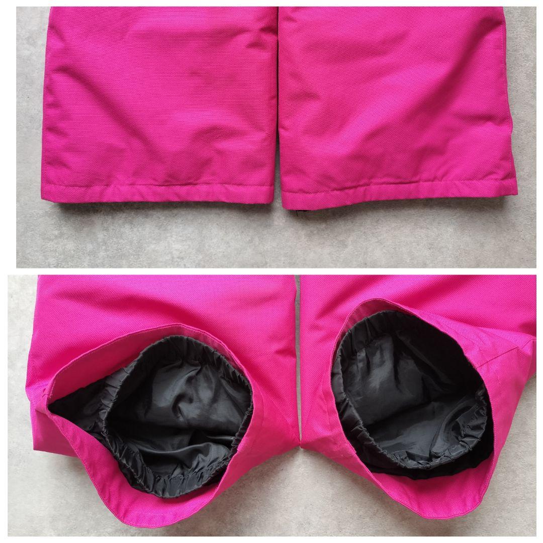 美品 Phenixスキーウェア 女の子 上下 140 130 雪結晶☆紺ピンク