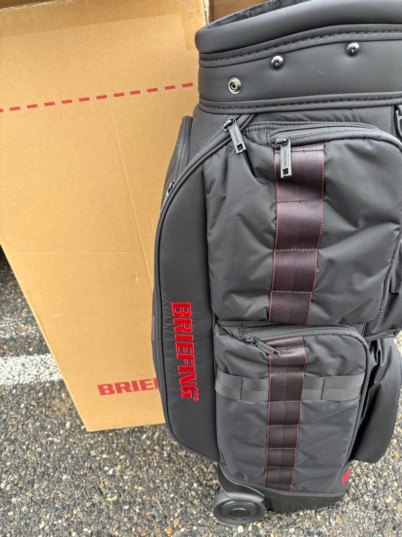 ブリーフィング ゴルフ キャディバッグ CR-6キャスター付　BRG251D02