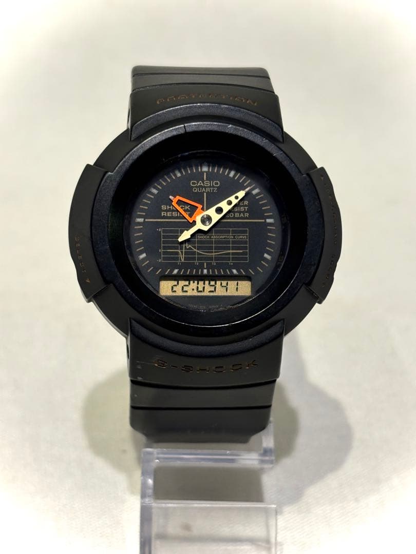 CASIO G-SHOCK AW-500 デジアナ　ブラック