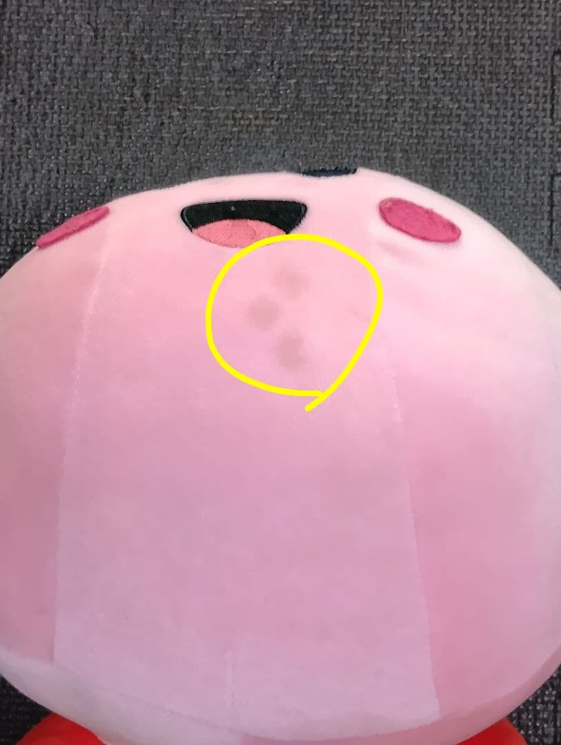 星のカービィ64 大きなぬいぐるみ 26年前の2000年製 レトロ 当時物