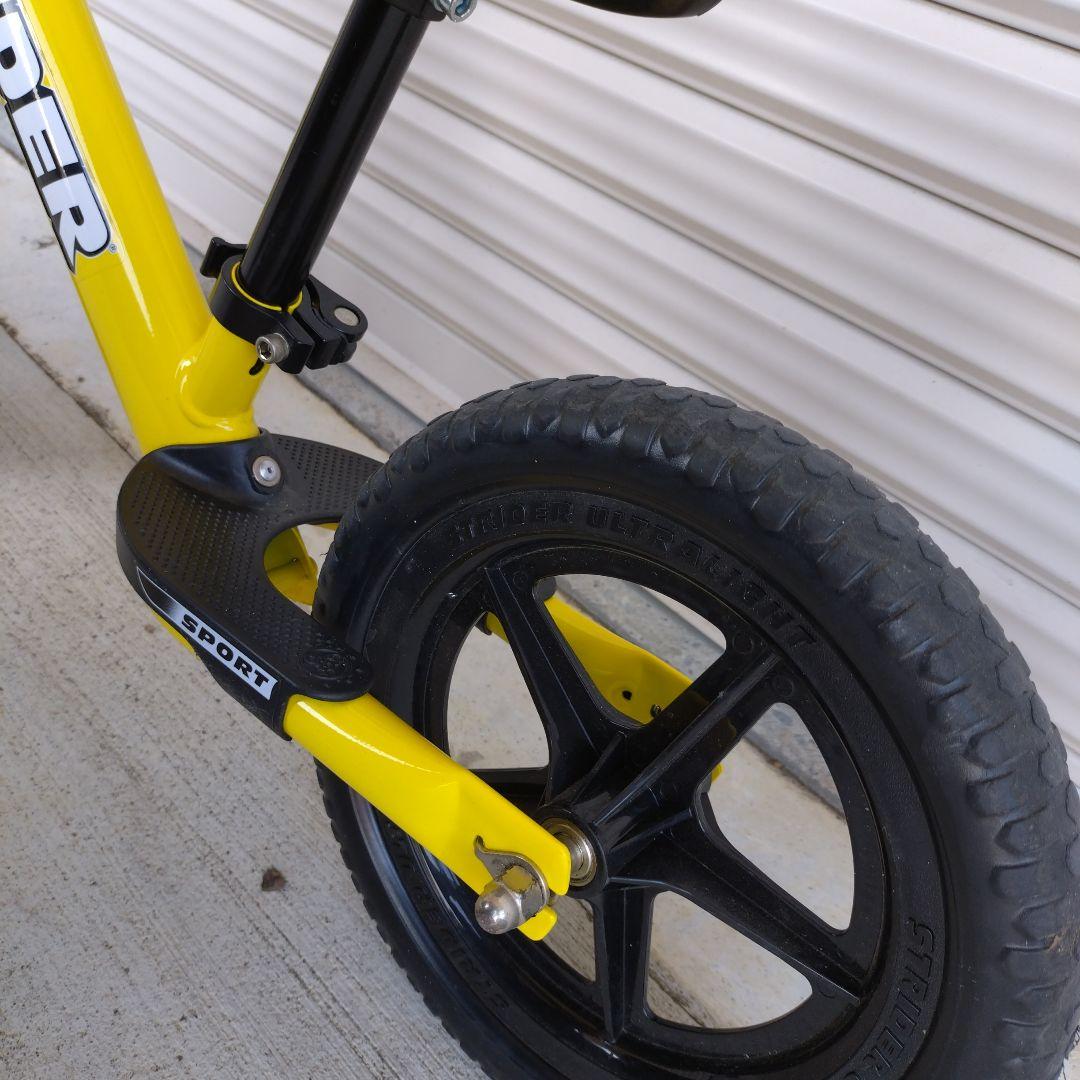 組み立て不要！　STRIDER 12　ストライダースポーツ　イエロー　日本正規品