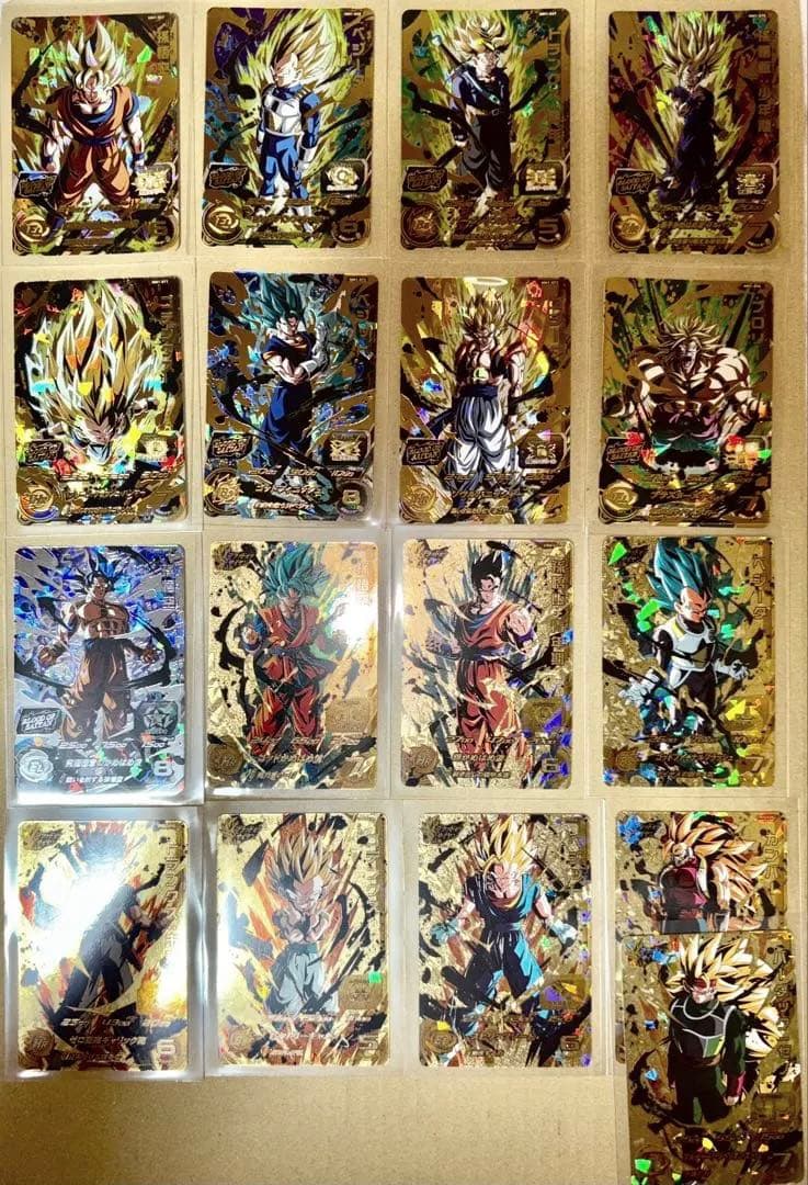 墨絵　ブラッドオブサイヤン　フルコンプ　スーパードラゴンボールヒーローズ