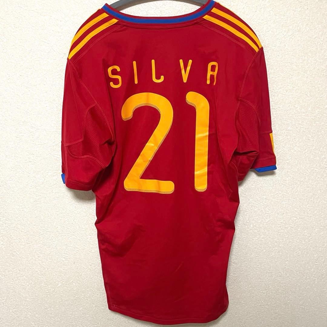 【正規品】スペイン代表 2010W杯優勝 ダビド・シルバ21 海外L