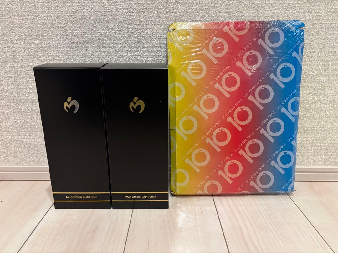 R*u様 ミセスグリーンアップルペンライト2本セット＋CD、DVDセット