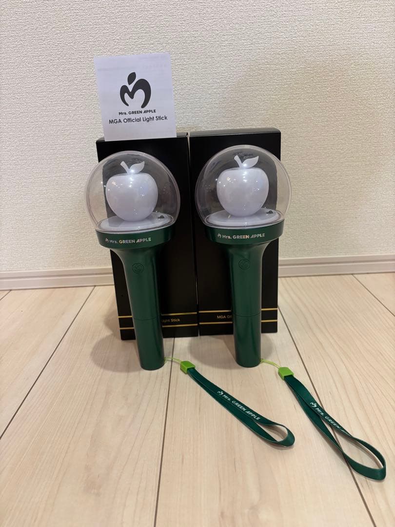 R*u様 ミセスグリーンアップルペンライト2本セット＋CD、DVDセット