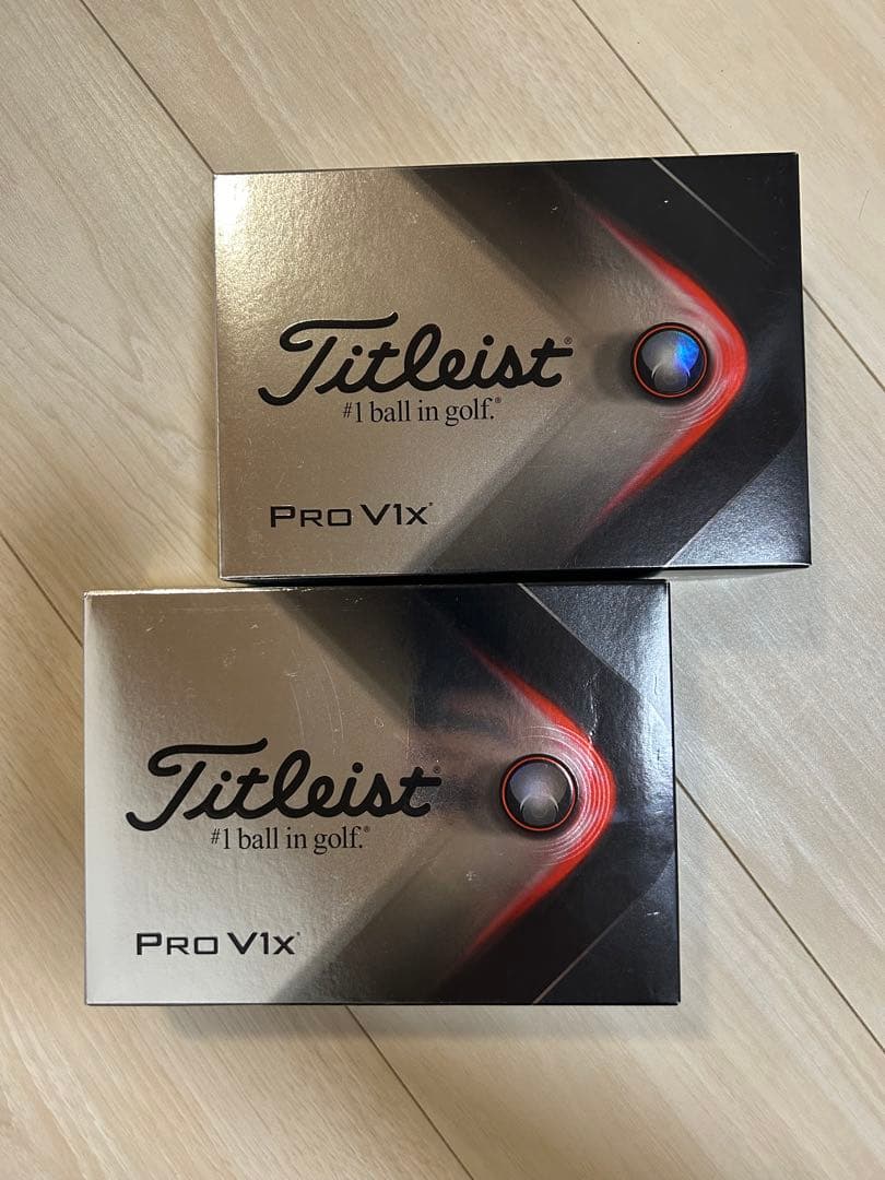 【新品】 Titleist Pro V1x ゴルフボール 2ダース