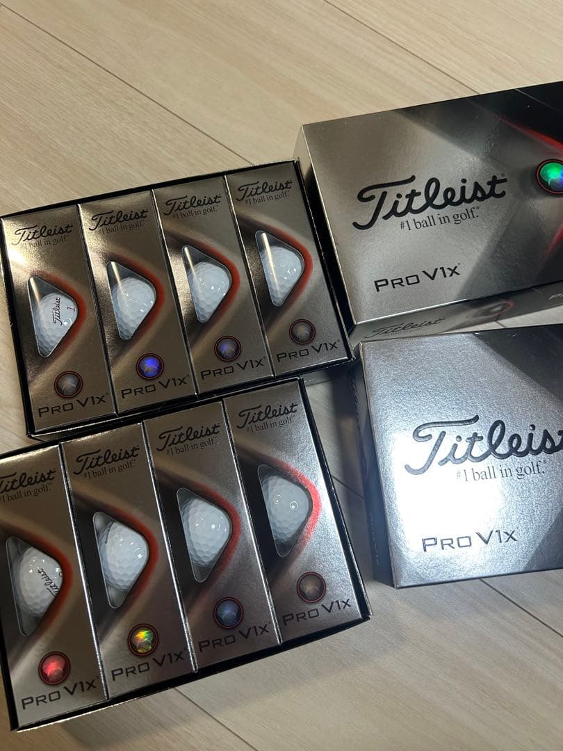【新品】 Titleist Pro V1x ゴルフボール 2ダース