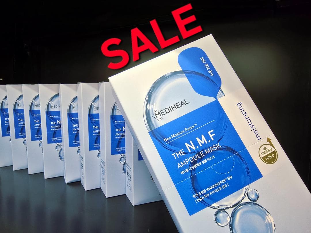 MEDIHEAL THE N.M.F AMPOULE MASK 100枚入り