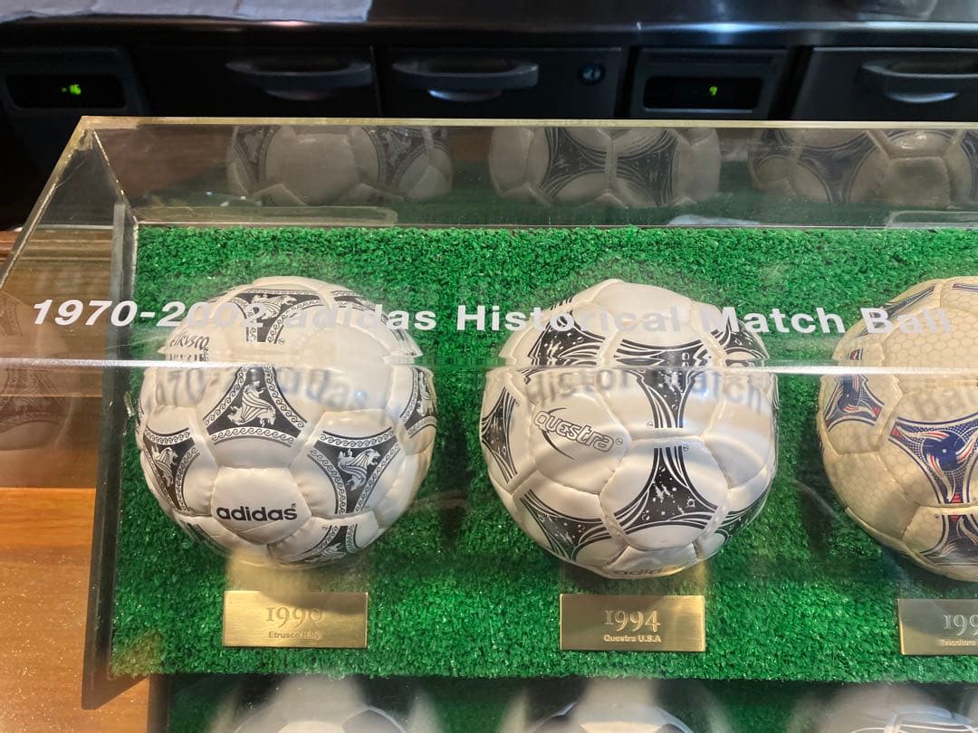 日韓W杯記念ボール ヒストリカルマッチボール9個セット限定品