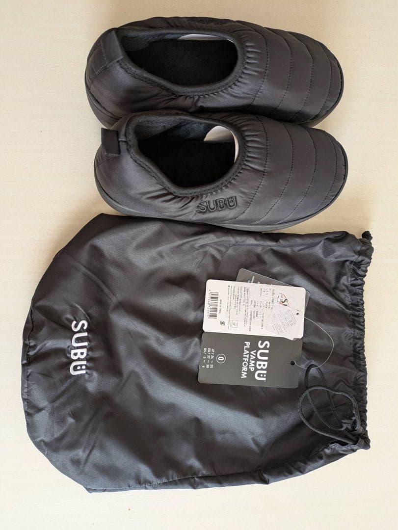 SUBU VAMP PLATFORM ブラック 0サイズ