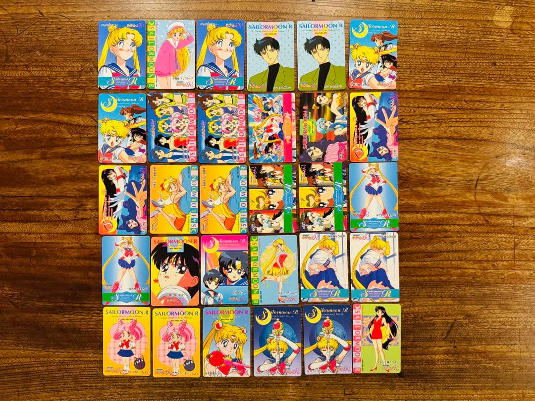 セーラームーン トレカ 、シール　まとめ売り