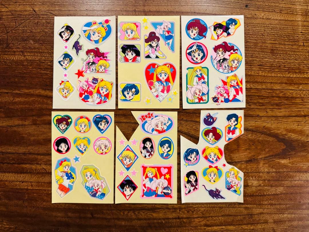 セーラームーン トレカ 、シール　まとめ売り