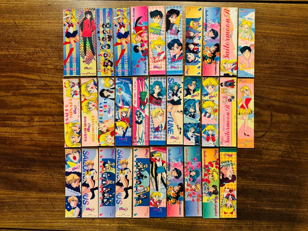 セーラームーン トレカ 、シール　まとめ売り