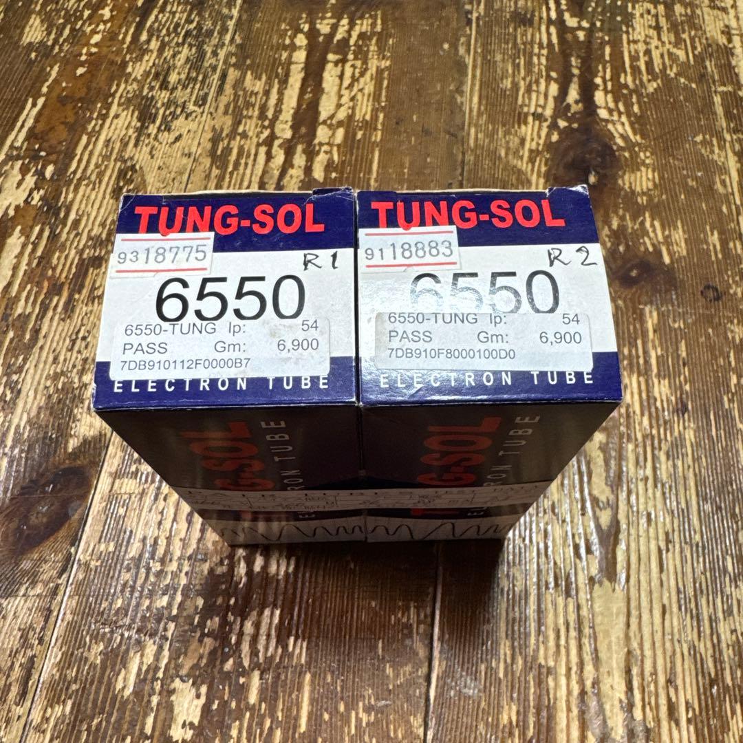 i*h様 父の遺品整理、TUNG-SOL 6550 真空管 911883
