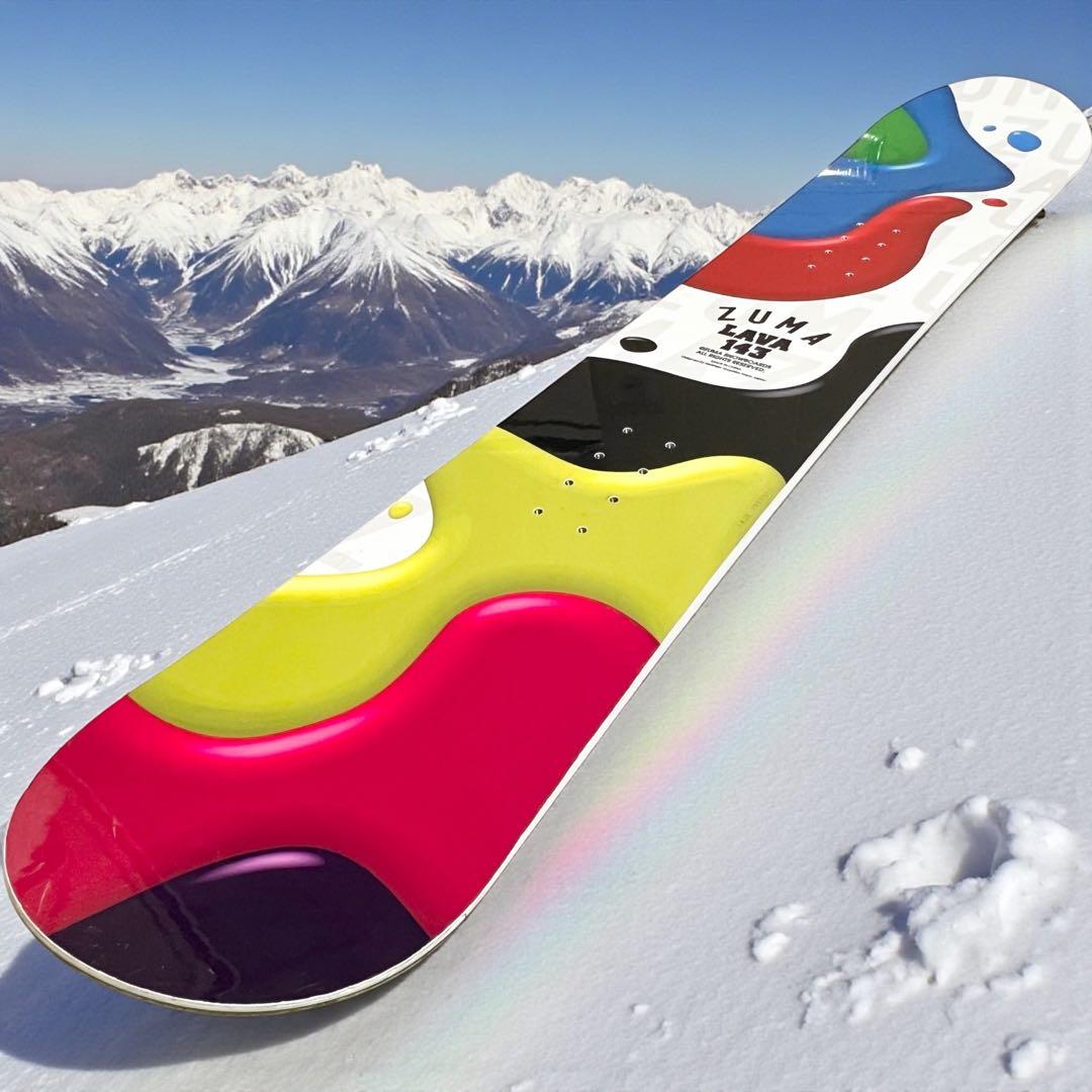 【美品】 ZUMA LAVA 143 スノーボード