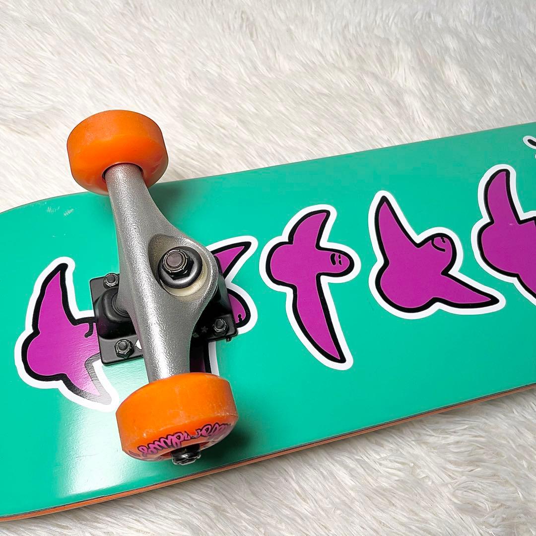 【美品】KROOKED クルキッド スケートボード コンプリート