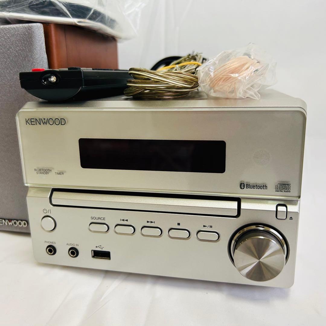 美品 ケンウッド ミニコンポ 2023年 Bluetooth R-XK330