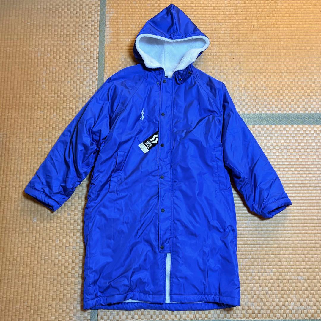 【ミズノSUPER STAR グランドコート／ブルー】 未使用・タグ付き・中古