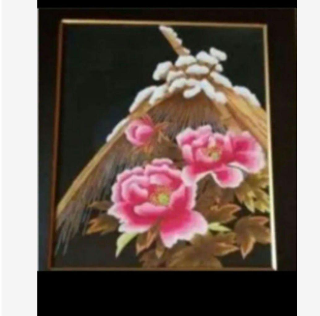 お値下げビッグサイズ刺繍画です