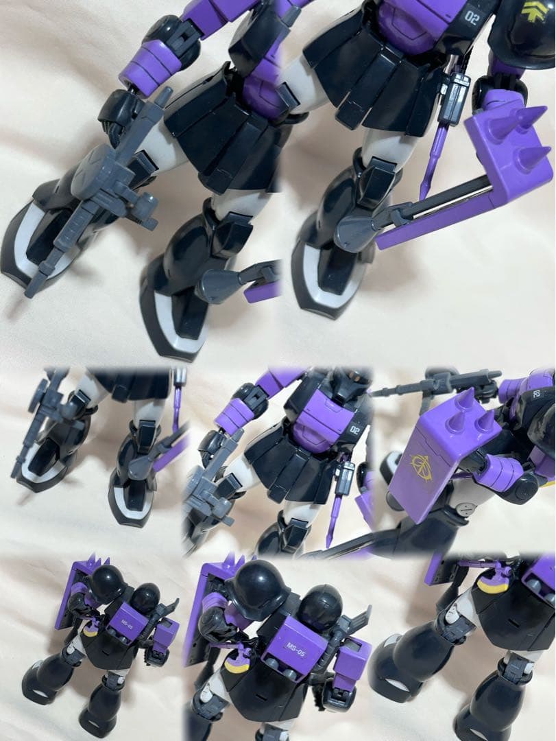 ジャンク ザク スナイパー ザクI 黒い三連星仕様 ZAKU I 3体セット