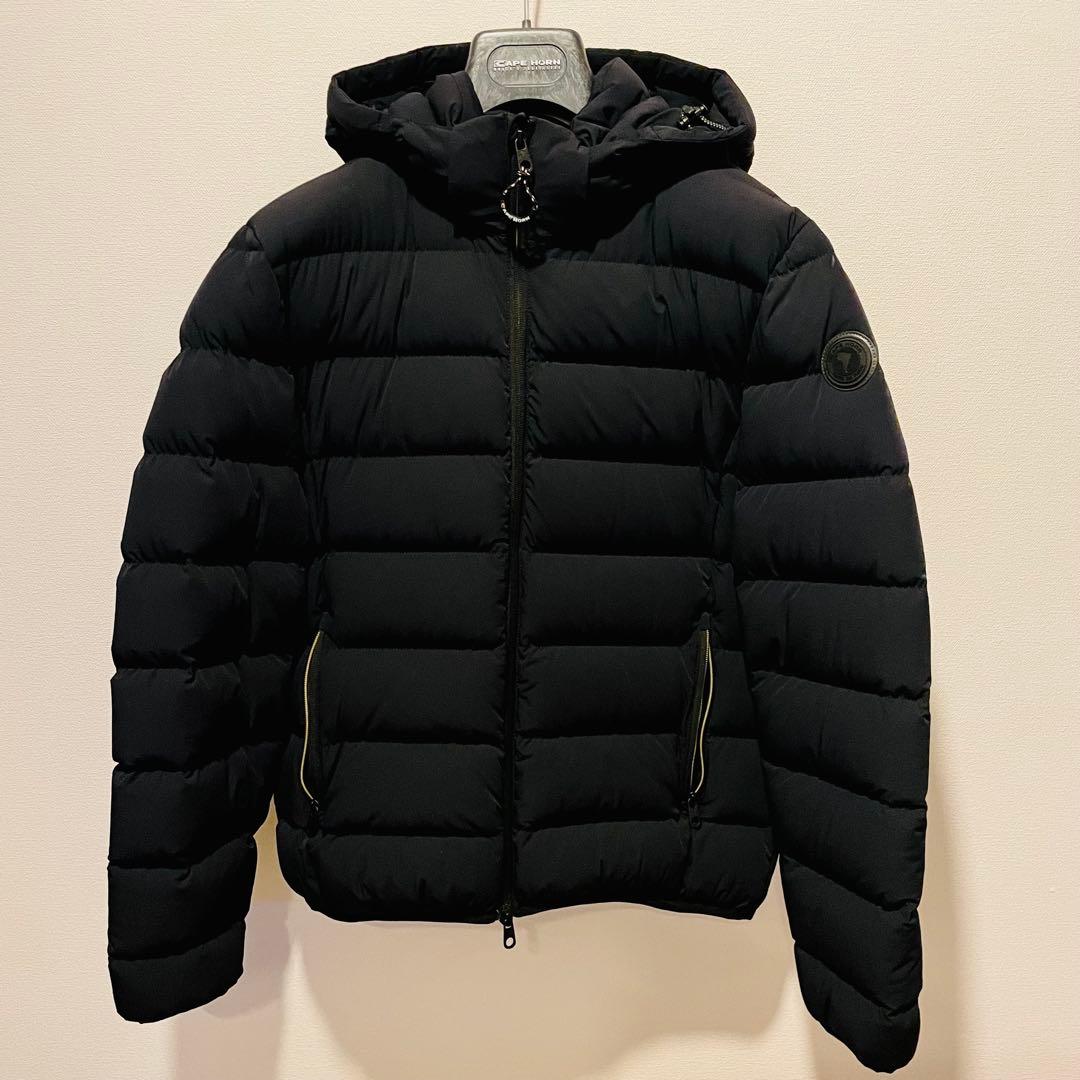 CAPE HORN ダウンジャケット ブラック メンズ