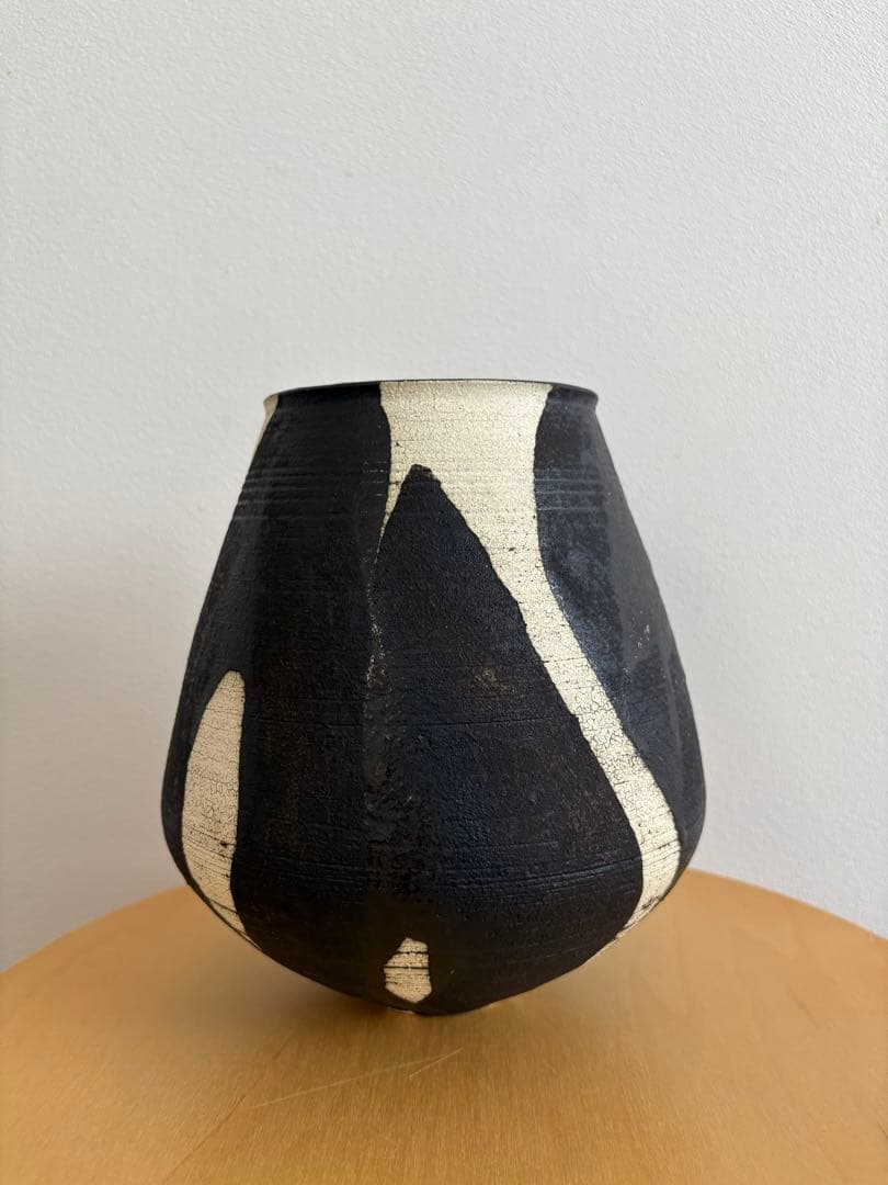 【値下げ】野口寛斎 Jomon Yakishime 花器 壺
