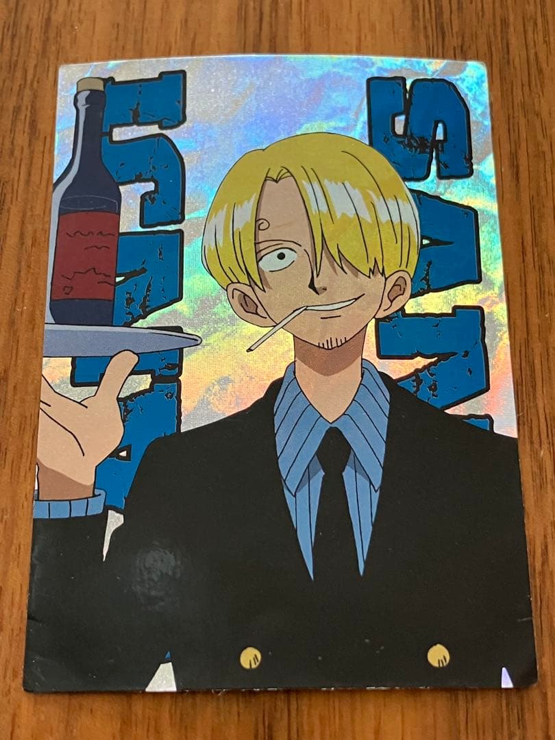 ワンピース　アマダステッカー　サンジ　SP14 キラシール