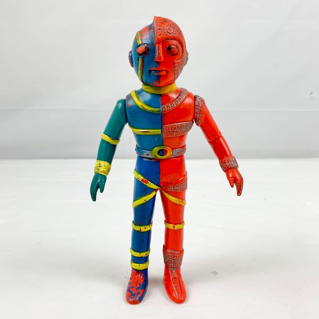 《当時物》タカトク/人造人間キカイダー/ソフビ/昭和レトロ