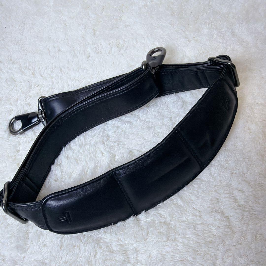 【極美品】 TUMI オールレザー 2way ブリーフケース 2室 大容量 A4