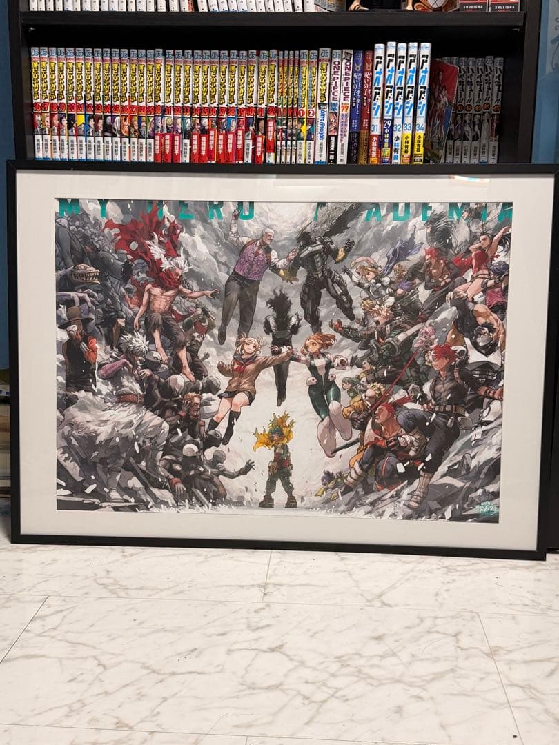 僕のヒーローアカデミア 複製原画風ポスター
