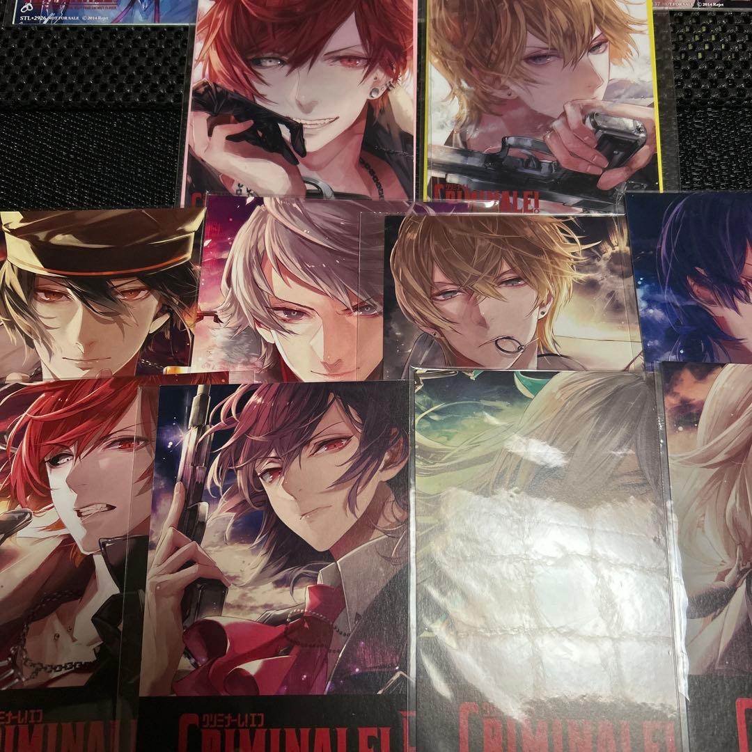 クリミナーレ！　特典ブロマイド➕SSペーパー　ステラワース　ポストカード