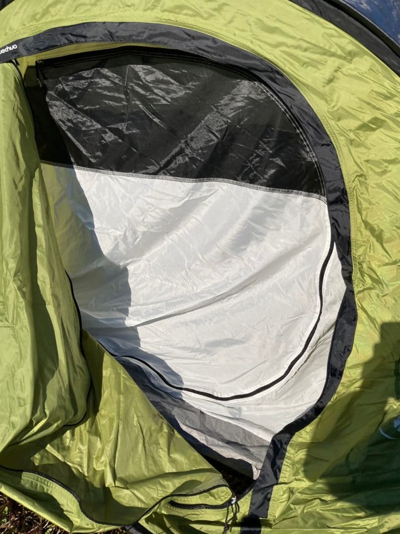 ケシュア　ポップアップテント　キャンプ　アウトドア