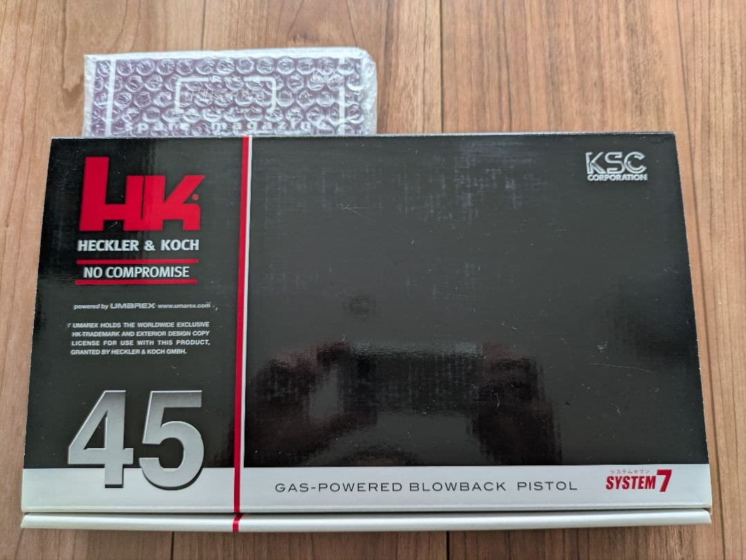 【最終価格!!】ＫＳＣ ＨＫ４５スライドＨＷ システム７ ※予備マガジン付