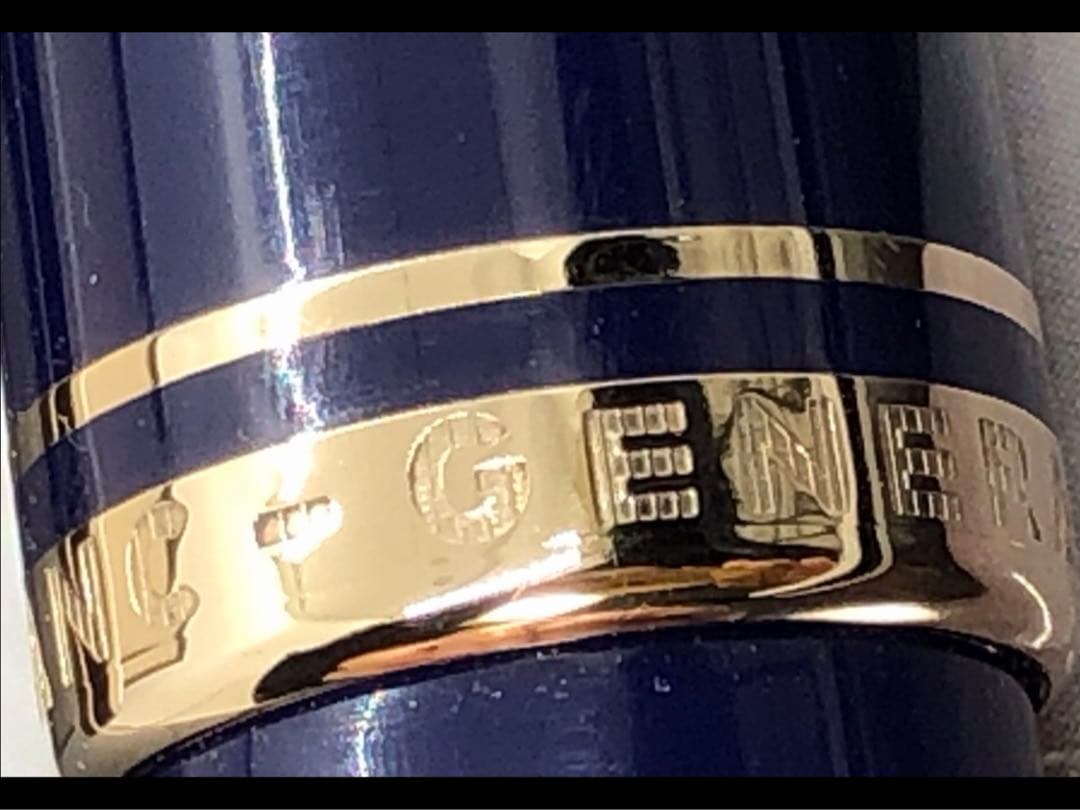 ★美品！稀少軸色ダーク・パープル・カラーのジェネレーションGP金装飾★モンブラン