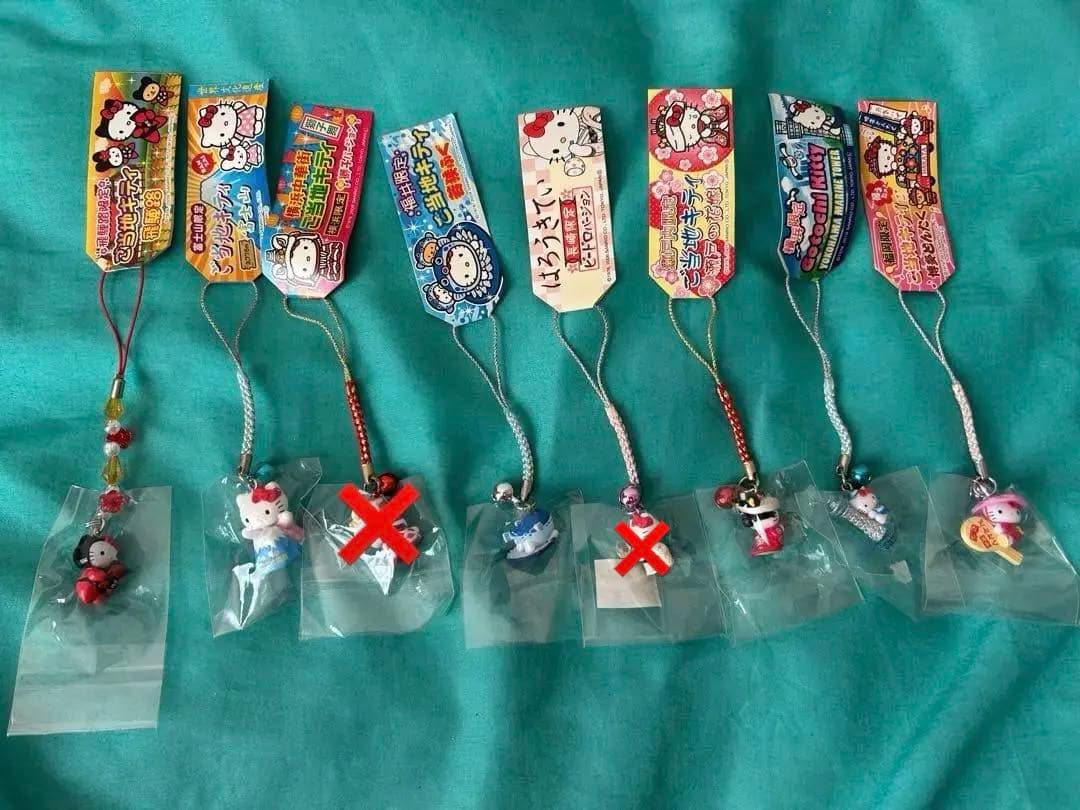 ハローキティのストラップ セット