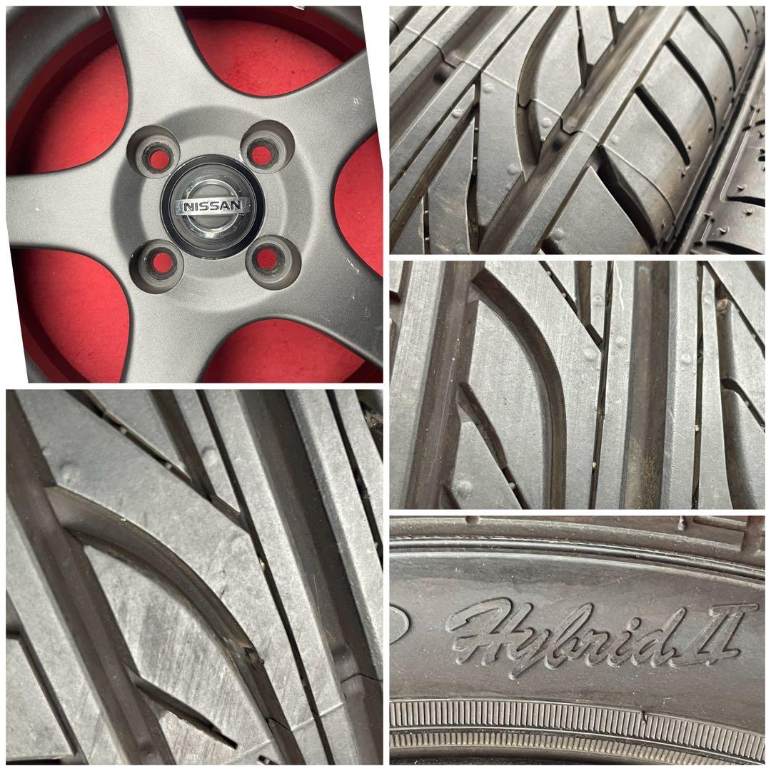 送料無料165/50R15グッドイヤーEAGLE LS2000アルミホイール4穴