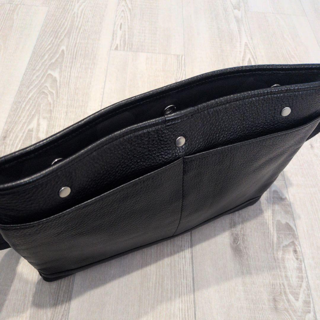 PORTER サコッシュ レザー 美品 ブラック ポーター