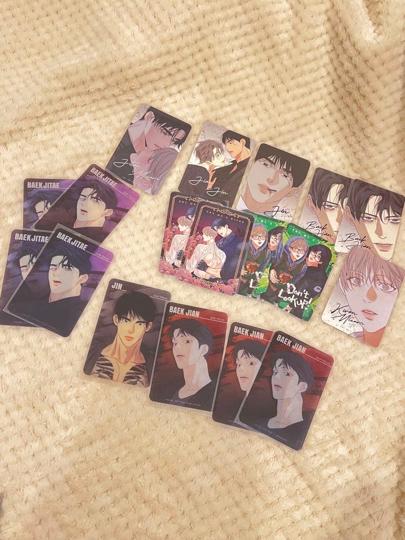 韓国BL 愛欲 カフェ トレカ