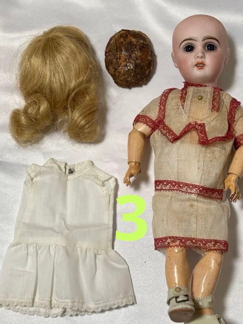 ジュモー　jumeau ビスクドール　3号